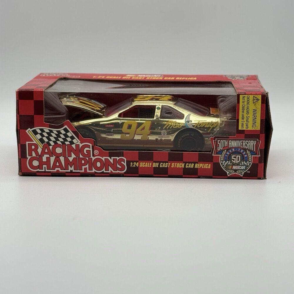 Racing Champions 1:24 Diecast Bill Elliott #94 1998 NASCAR 50th Anniv Ford